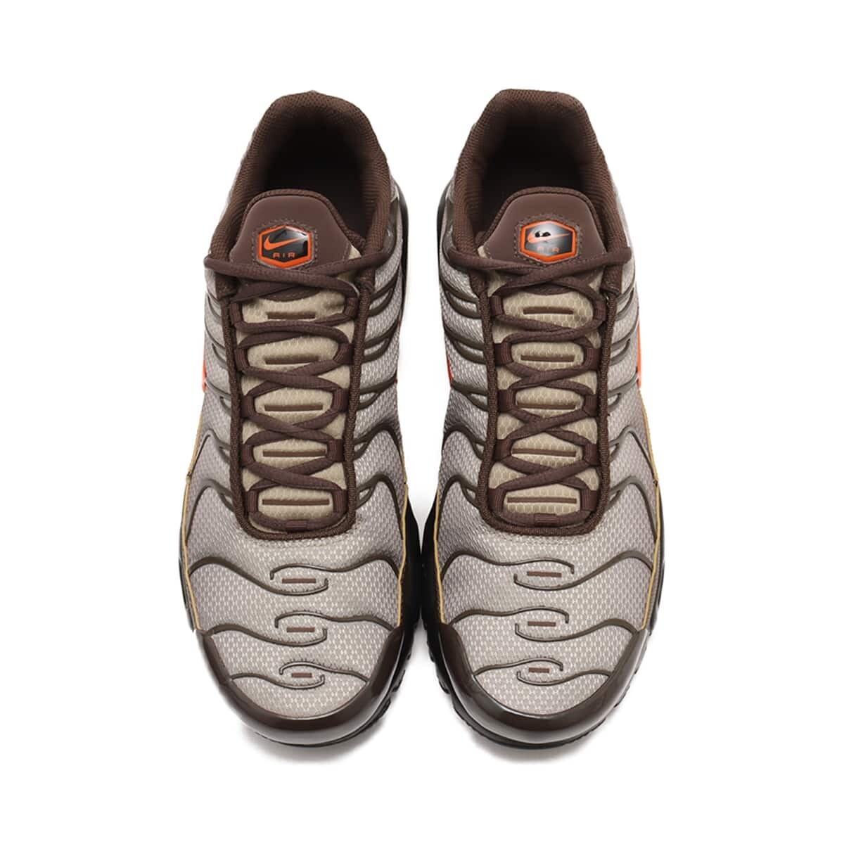 メロロ様 ブーム Sダークブラウン NIKE Air Max Plus DM0032-200 Baroque Brown Khaki Black Safety