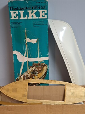 GRAUPNER # 2127 HF 408 ELKE BOAT RC MODEL KIT