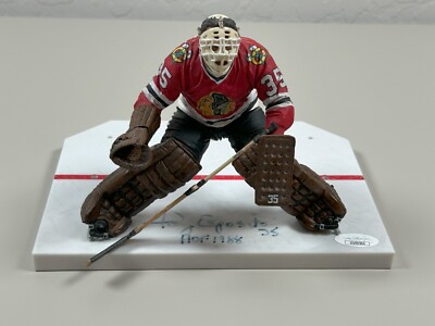Tony Esposito Signed Series 3 NHL McFarlane JSA COA Chicago