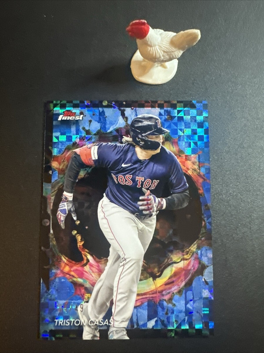 2024 Topps Finest Baseball Tristan Casas Rare Blue Checkerboard /49 #211 Red Sox 2024 Topps Finest Baseball Tristan Casas Rare Blue Checkerboard /49 #211 Red Sox