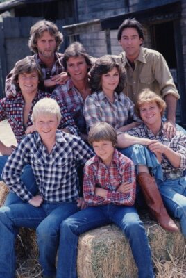 Seven Brides for Seven Brothers TV Cast Studio Photo Framing Print 8 x 10