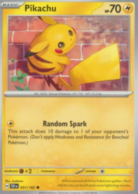 Pikachu - 051/162 - Cosmos Holo Rare Promo - NM - Pokemon | eBay