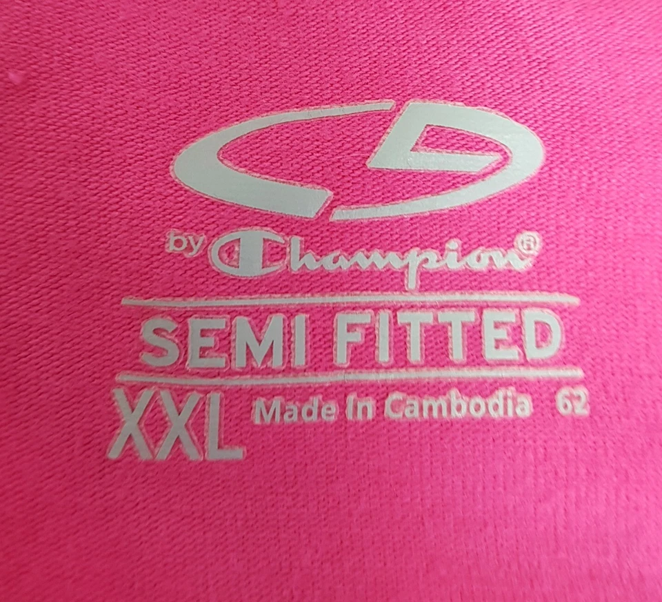 C9 by Champion Semi Fitted Long Sleeve Performance Shirt Women's Size XXL Pink - Image 2 of 4