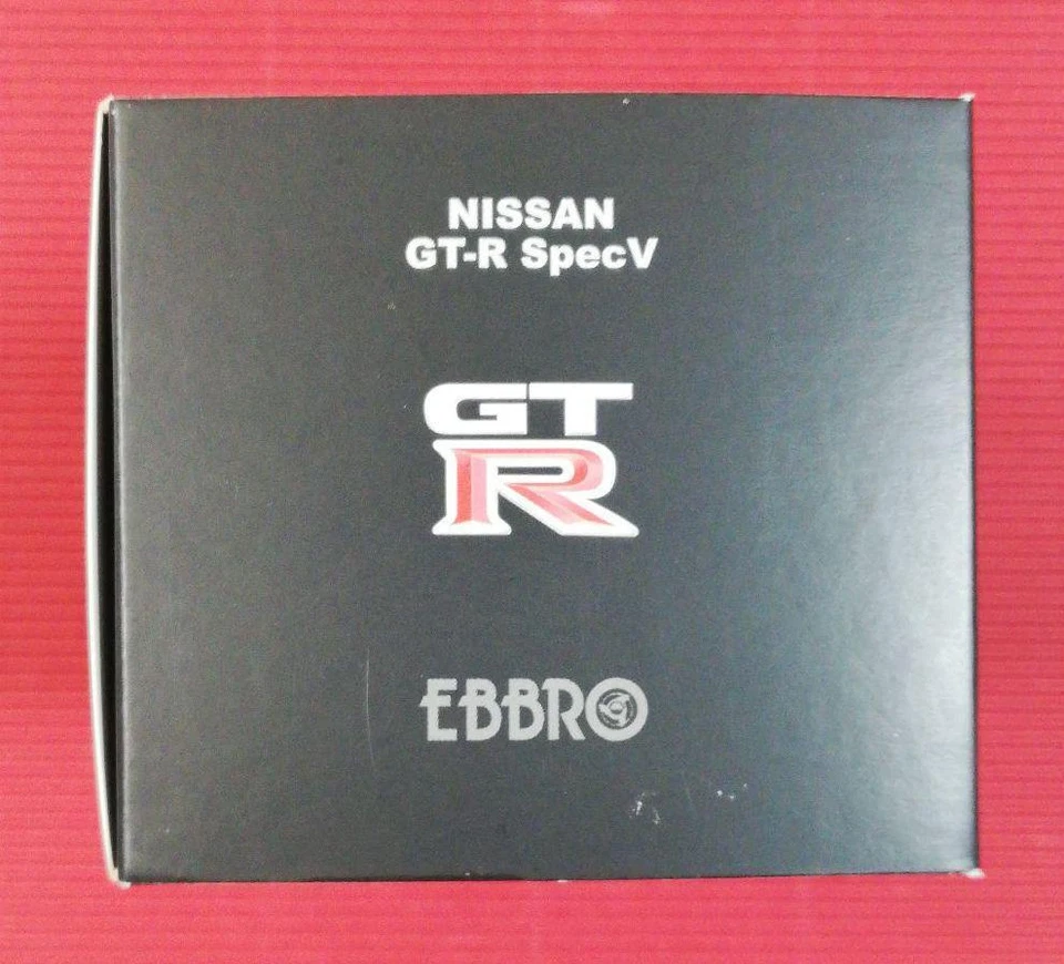 EBBRO 1/43 Nissan GT-R Spec V DARK METAL GRAY - Image 2 of 4
