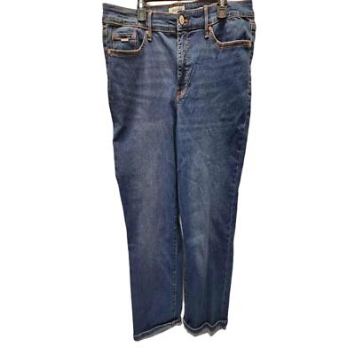 Nine West Women's Stretch Relaxed Leg Chrystie Capri Pants (Blue