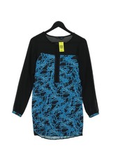 French Connection Bodycon Midi Dress UK10 in Blue