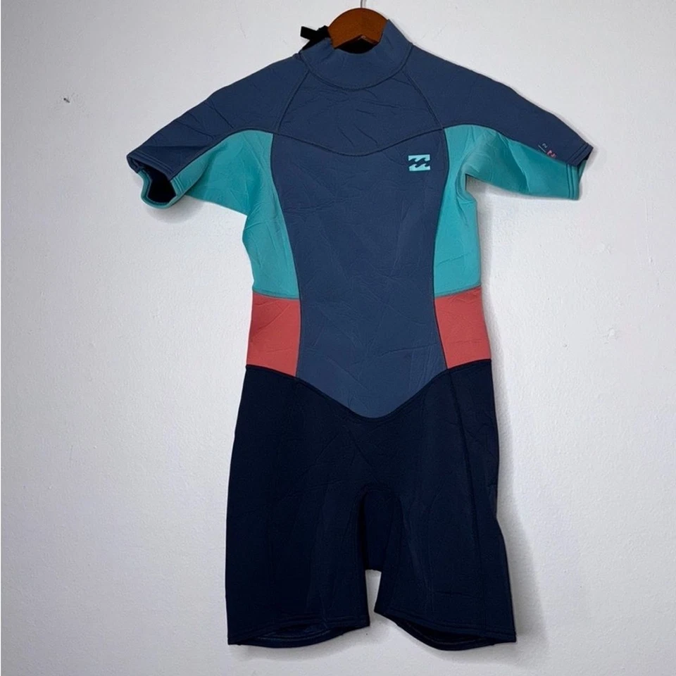 Billabong Synergy 2/2 Neoprenanzug Kurzarm Frühlingsanzug Größe 8