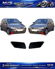 2 X Front Bumper Fog Light Grill - VAUXHALL OPEL Corsa C Combo - OEM 1400726