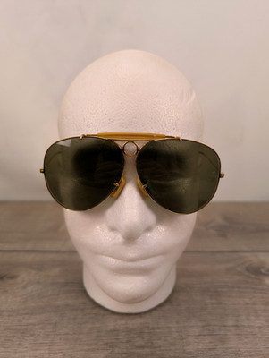 Vintage RAY-BAN B&L 1/10 12K GF SHOOTER Aviator Sunglasses
