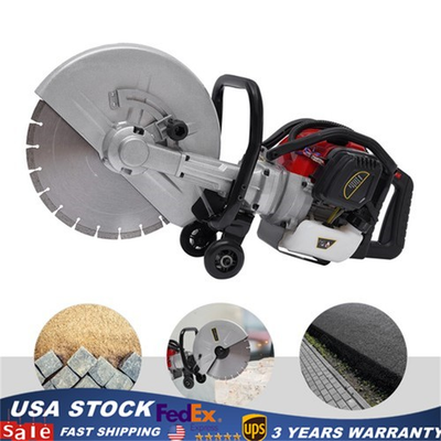 #ad 52cc Gas Powered 2 Stroke Cement Wet Dry Masonry Concrete Cut Off Saw w Blade. $237.13