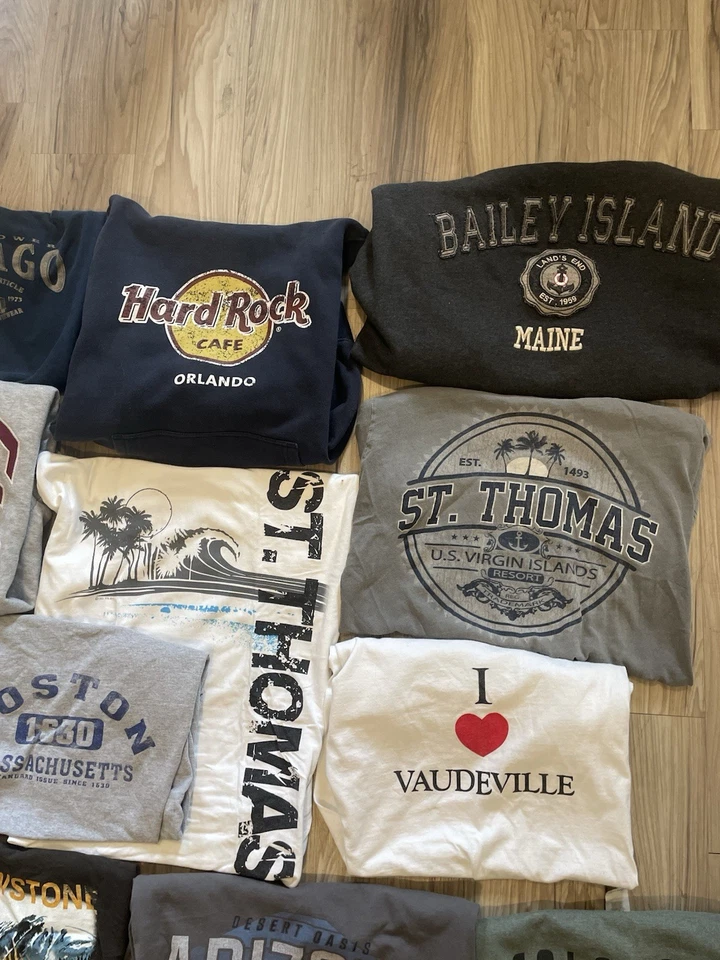 Lote de ropa vintage al por mayor ubicación vintage y parques nacionales para reventa Foto 4 de 4