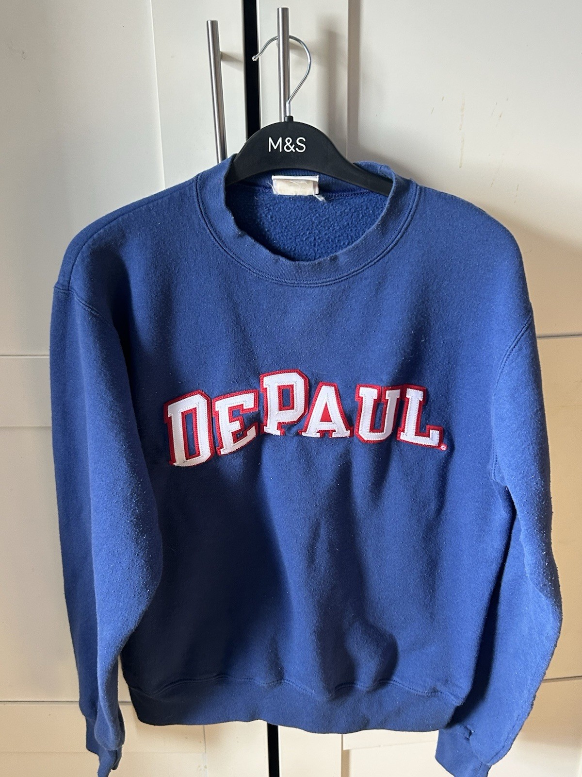 Sudadera Champion DePaul University - Azul - Bordada - Ropa Universitaria