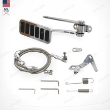 Universal Aluminum Gas Pedal Kit 24 Throttlecable Spring Forstreet Hot Rod Universal Aluminum Gas Pedal Kit 24 Throttlecable Spring Forstreet Hot Rod