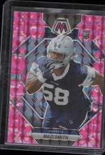 Mazi Smith 2023 Panini Mosaic #347 Camo Pink Mosaic Rookie Dallas Cowboys