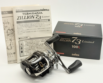 Near Mint Daiwa TD Zillion 7.3 Limited 100L Left Hand Baitcasting
