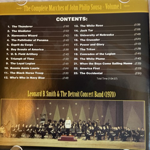 Marches Of John Philip Sousa 5 Volume 5 CD Box Set - Bild 8 von 11