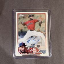 2023 Topps Chrome Update Base Autographs Xzavion Curry Rookie RC #RA-XC