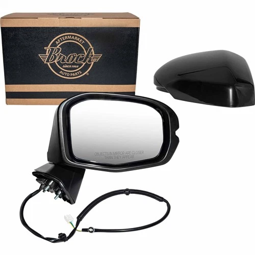Brock Door Mirror Assembly Paint to Match Black fits HR-V LX Right
