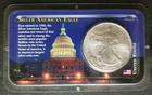 2000 $1 American Silver Eagle Dollar in a Littleton Holder