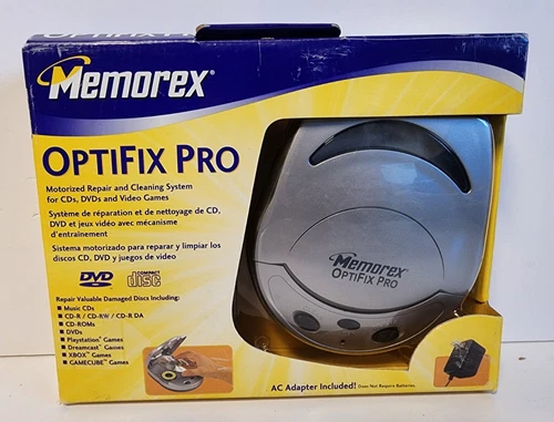 Memorex Optifix Pro motorized Repair and Cleaning system for CD DVD Video Games