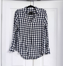 Banana Republic Boyfriend Fit Flannel Check B...