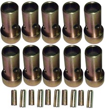 5 Pair Fits CAT 2 Quick Hitch Adapter Bushings - Fits CATegory II Bushing Set