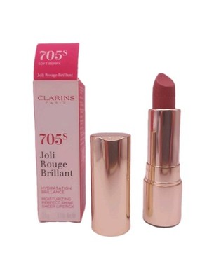Clarins Joli Rouge Brilliant Lipstick 705S SOFT BERRY 