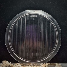 1920s Ford Model T 8-inch Flat Glass Headlight Lens H Style