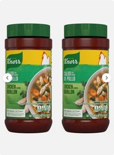 New 2-Pack Knorr Granulated Chicken Bouillon 40.5 oz Total 81 oz Bottles