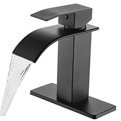 瀑布27 TRIPHIL Waterfall Bathroom Faucets with 3 Mode Pull Down