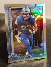 2025 Topps Chrome ✨Refractor✨#100 Sam LaPorta - Detroit Lions 🦁