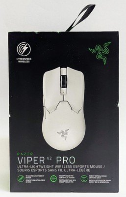 Razer Viper V2 Pro Ultra-Light HyperSpeed Wireless Gaming Mouse - White
