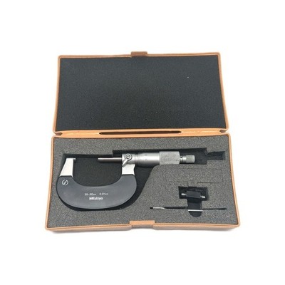 MITUTOYO Bügelmessschraube Messbereich= 25-50mm Mikrometer 0,01mm No. 102-218