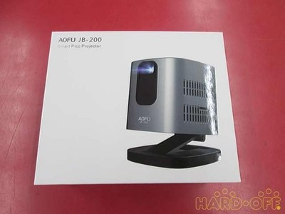 AOFU JB-200 Portable Projector with Remote, USB, AC Adapter, Box