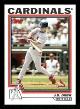 J.D. Drew 2004 Topps #207 Near Mint or Better