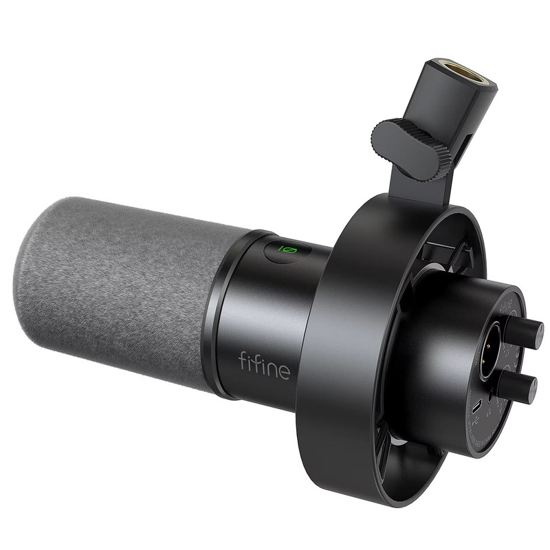FIFINE K688 Microphone USB/XLR Dynamic – Broadcast Mic PC Gaming Podcast