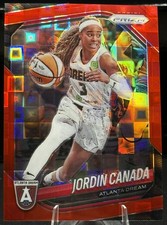 Jordin Canada 2025 Panini Prizm WNBA #120 Red Pandora /199 Atlanta Dream