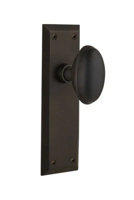 Warehouse New York Plate & Homestead Door Knob - Image 1 of 2