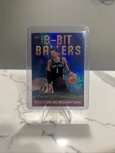 2025 Topps Basketball Target Exclusive Victor Wembanyama 8 Bit Ballers Holofoil