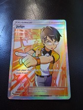Full Art Judge 209/214 - Sun Moon Lost Thunder Pokemon Card - Ultra Rare - NM 🔥 on eBay