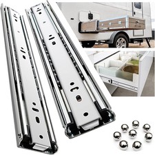 Ball Bearing Draw Runners Under Stairs Storage Drawer Heavy Duty Slides Runners