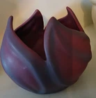 Vintage Van Briggle Tulip Mulberry/Plum/Persian Rose Art Pottery Vase