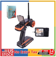 Flysky FS-GT2 RC Transmitter with FS-GR3E Receiver, 2.4Ghz 2 Channels Radio Cont