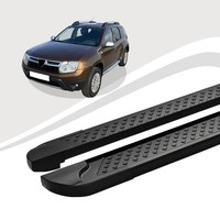 Trittbretter Passend FüR Dacia Duster Ab Baujahr 04/2010-12/2017 Almo Schwarz AB