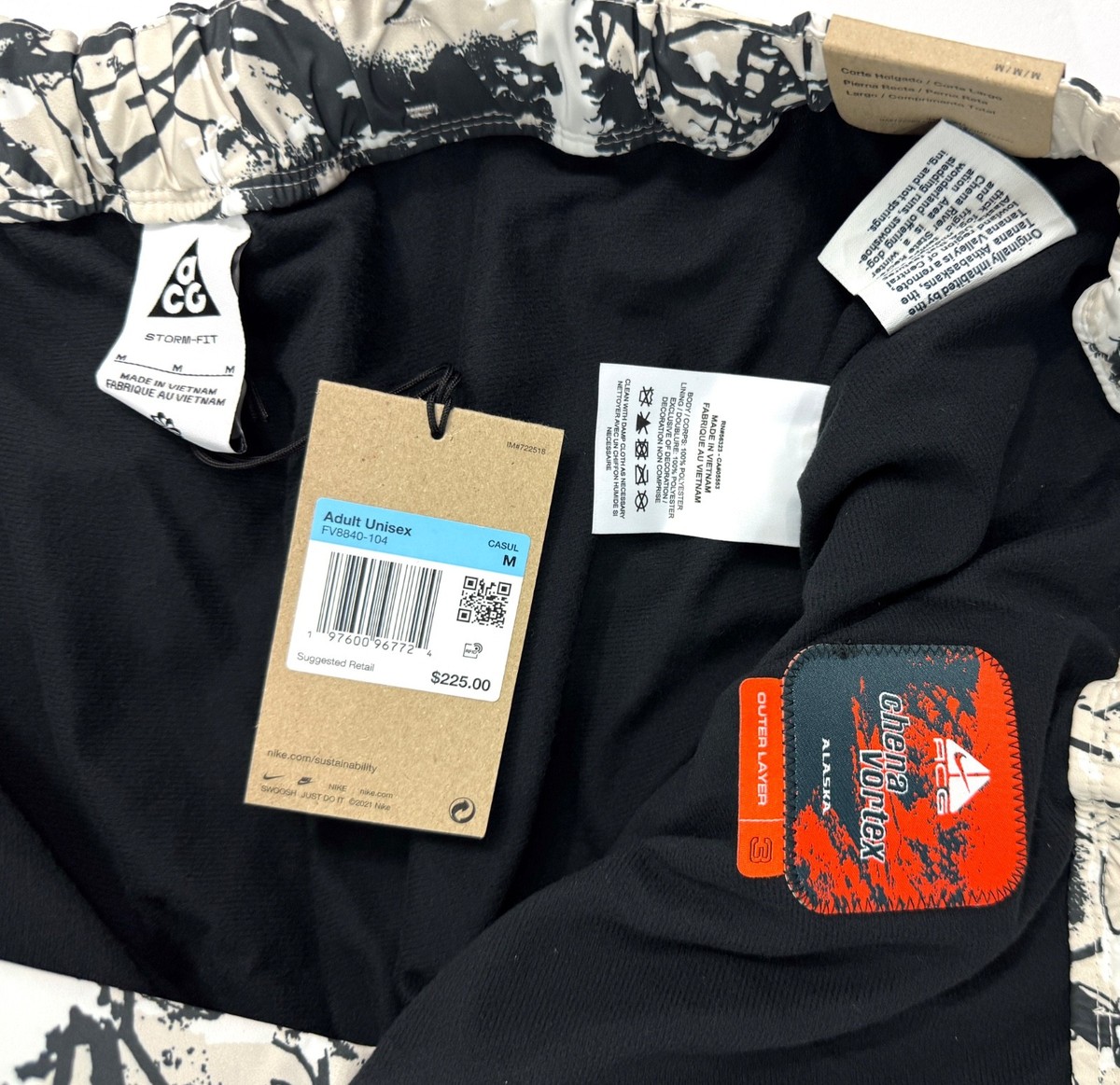 専用！00s NIKE ACG 迷彩柄 カモ ギミック y2k 極太 ナイロン 00s Nike ACG Snow pants – Mófǎ zhèn