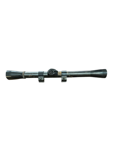 Vintage Weaver Marksman Rifle Scope 4X Crosshairs / Rings