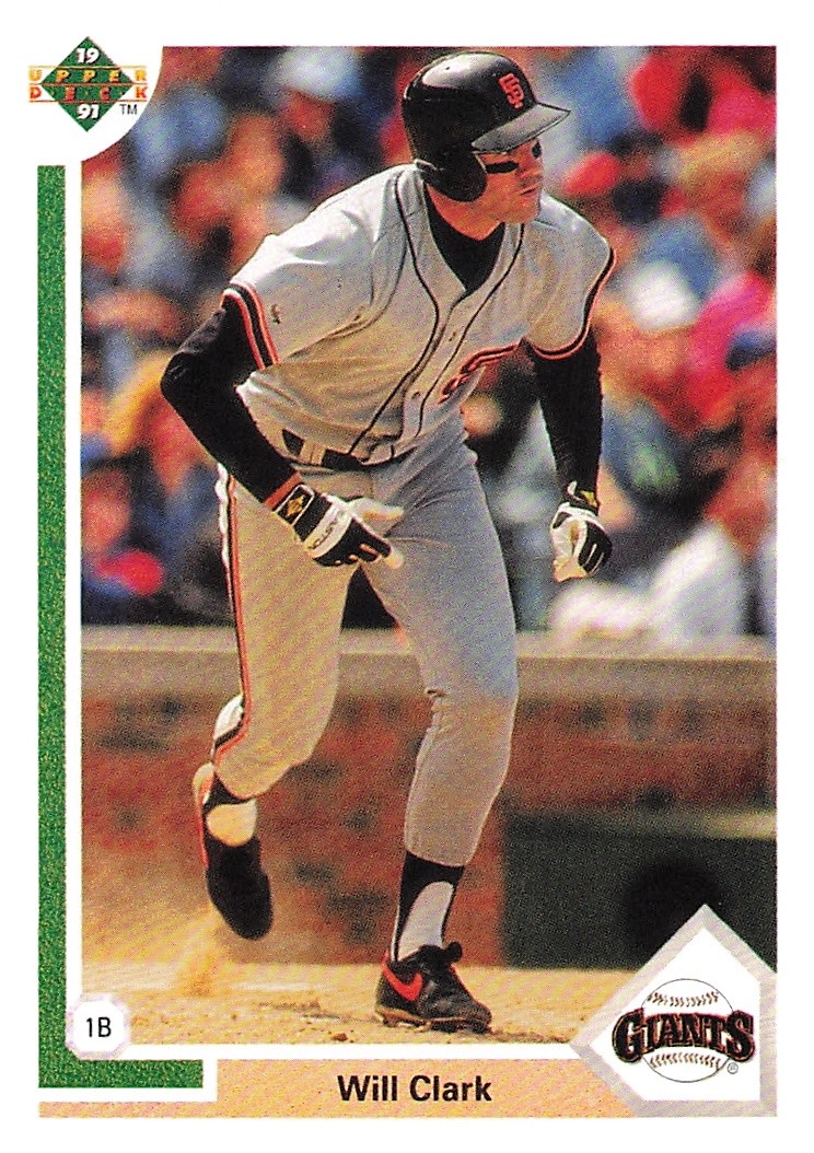 1991 Upper Deck #445 Will Clark