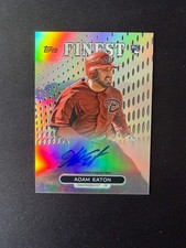 2013 Topps Finest - Autograph Rookie Refractor Adam Eaton #RA-AE (RC)