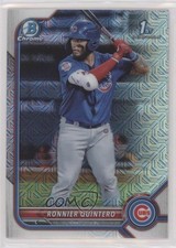2022 Bowman Chrome Prospects Mega Box Mojo Refractor Ronnier Quintero 0u2j