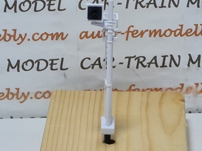 FS Signal ein Vierkantsegel - Cod. CTM001B - Maßstab - Spur H0 1:87 - Spur H0 1:87